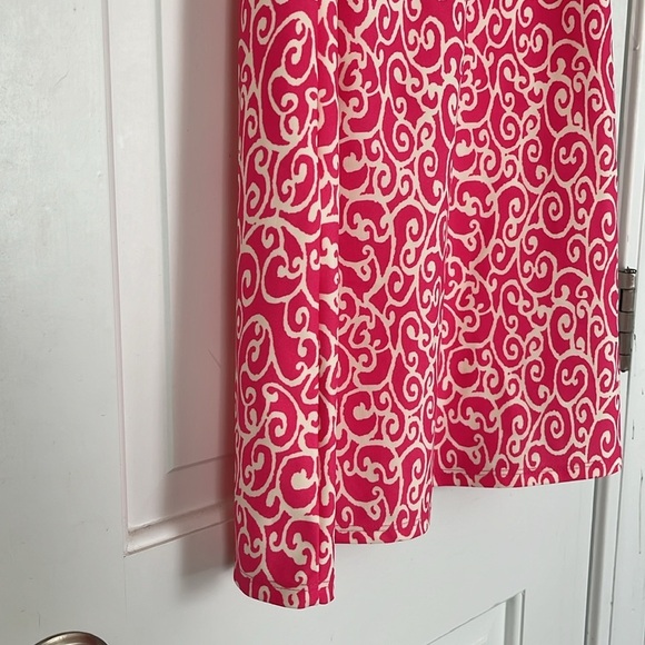 Jude Connally NWOT• Lisa Mod Garden Dress in Pink/Cream Swirl Halter, Size S - Picture 10 of 17